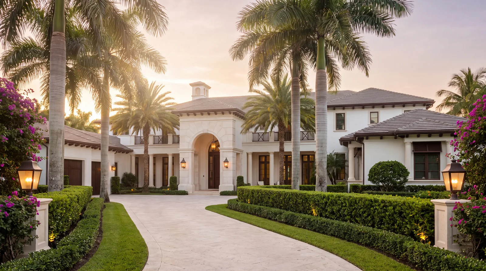 Luxury waterfront residence representing electrical services in Fort Lauderdale