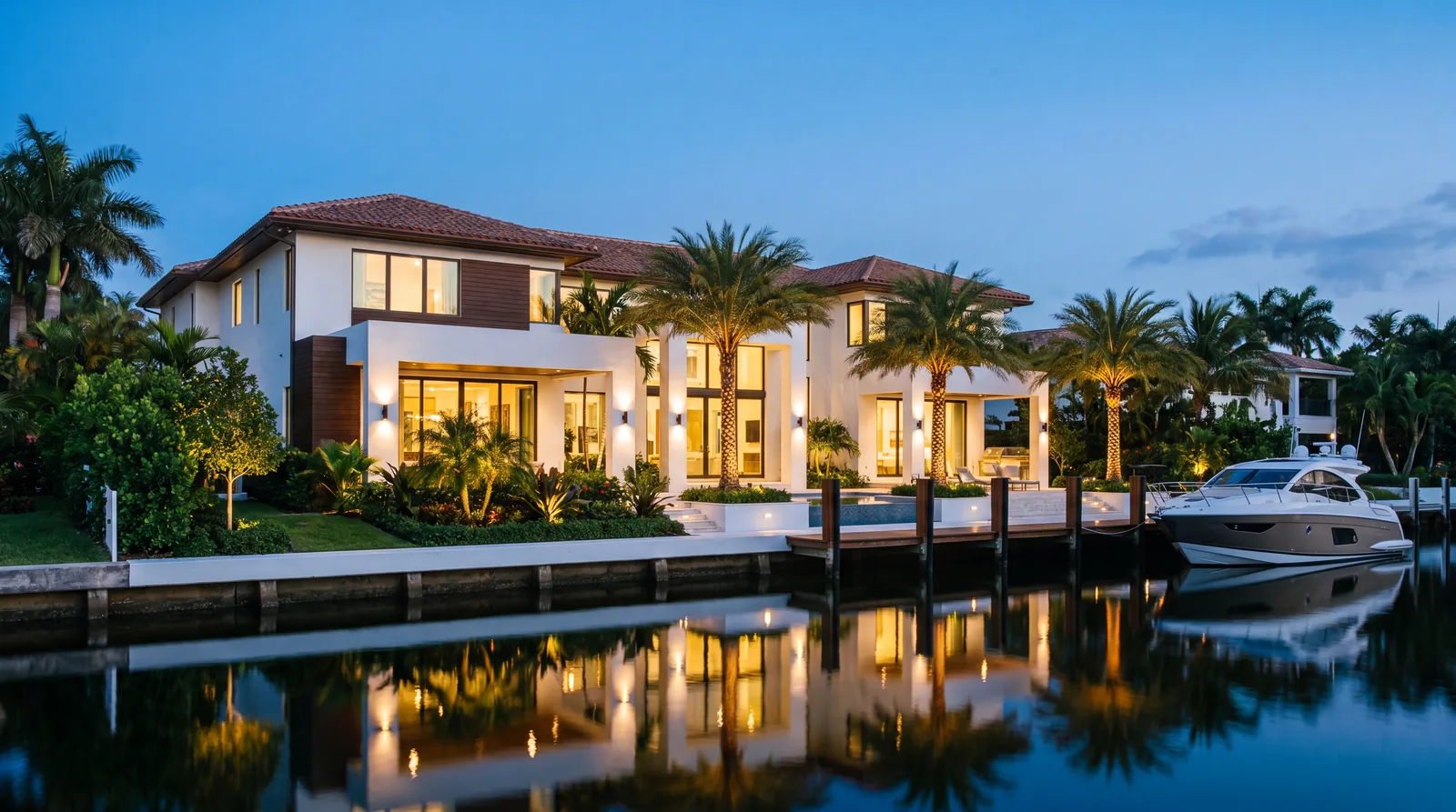 Contemporary estate representing luxury electrical services in Parkland